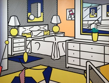 Раскраска в стиле поп-арт