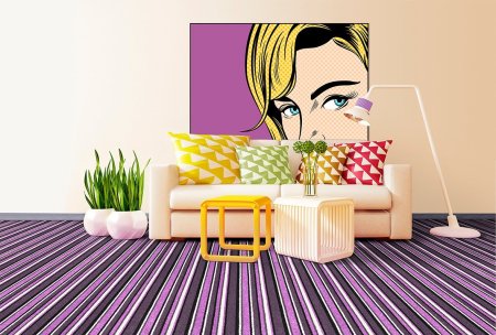 Комната девочки подростка в современном стиле зарисовка