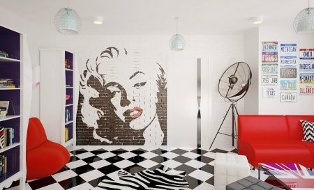 Поп-арт в интерьере
