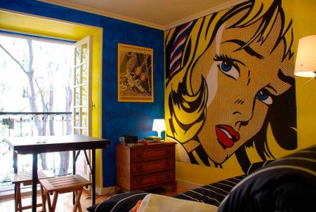 Фотообои в стиле поп арт