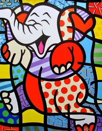 Ромеро Бритто картины