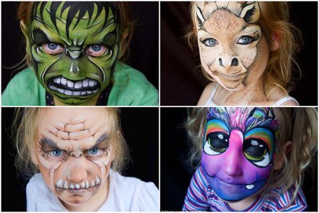 Смешные лица рисунки