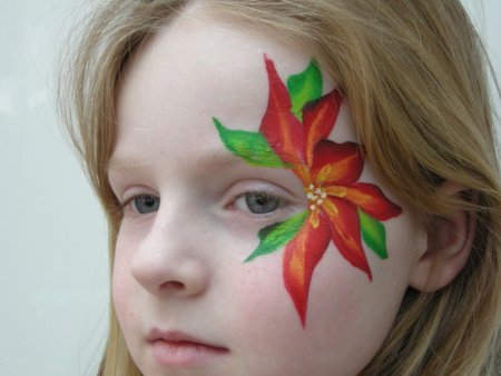 Боди арт пейзаж