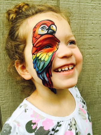 Аквагрим бабочка