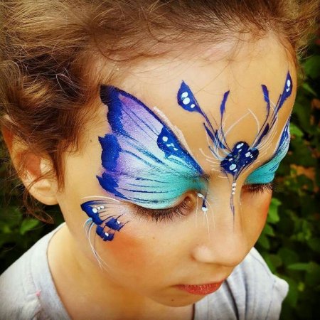 Геометрический макияж