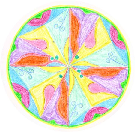 Рисование мандал для детей