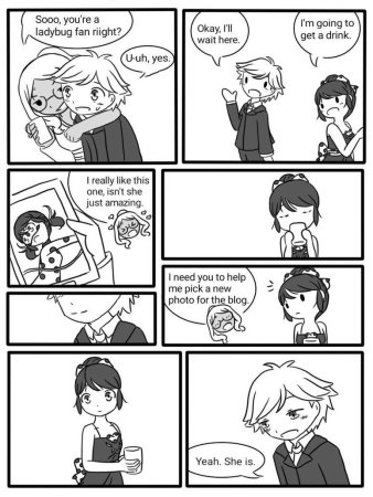 Комиксы леди баг и супер кот чб