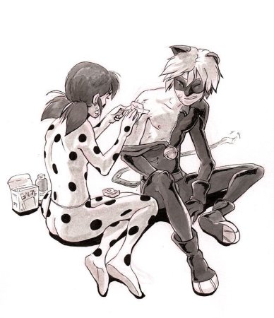 Леди баг и кот Нуар 18 +