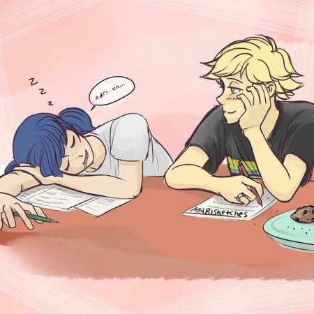 Леди баг и Эдриан комиксы