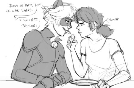 Леди баг и супер-кот любовь