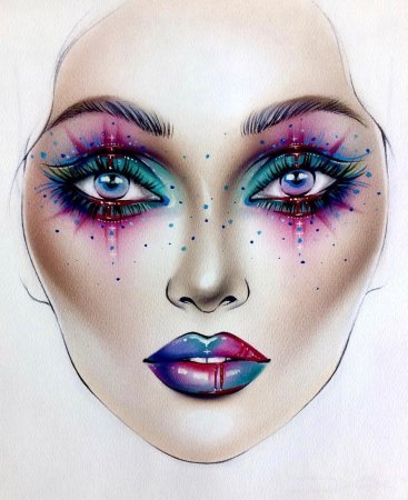 Грим графичный