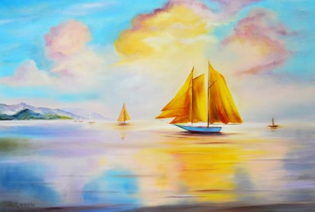 Кораблик арт