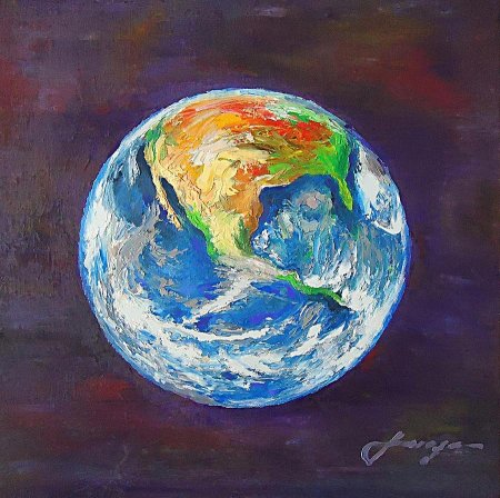 Нарисовать землю