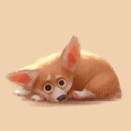 Милые арты собак