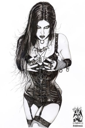 Замок Дракулы арт Готика