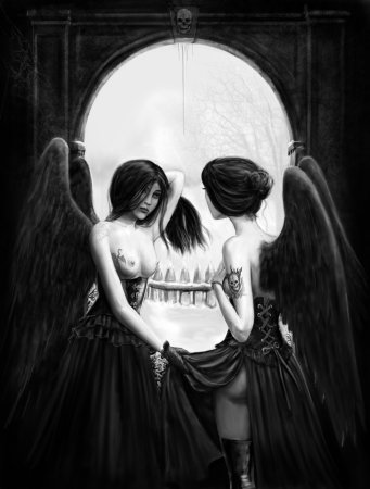 Готические рисунки