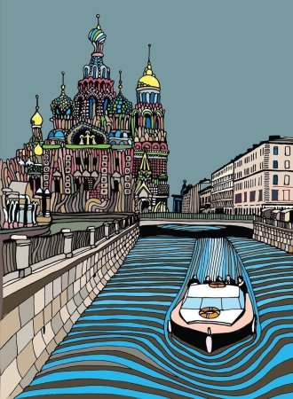 Питер художник Игорь Яновский