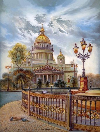 Исаакиевский собор живопись