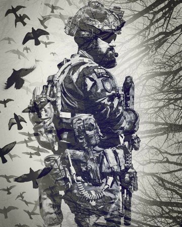 Тату боец спецназа