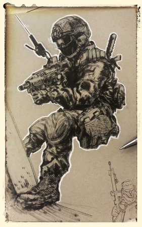 Спецназ Графика