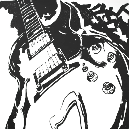 Стилизованные электрогитары