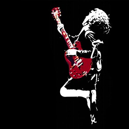 Заставка в стиле рок