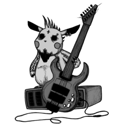 Мультяшный рокер