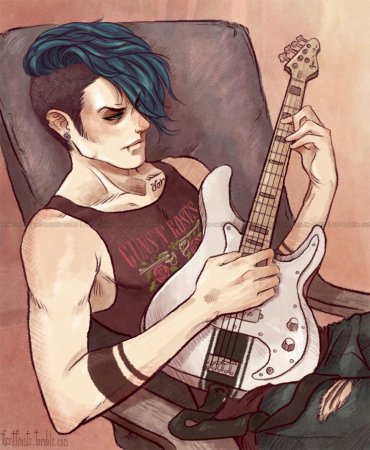 Гитарист арт