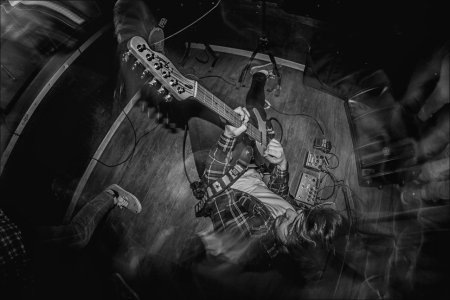 Рок музыкант арт