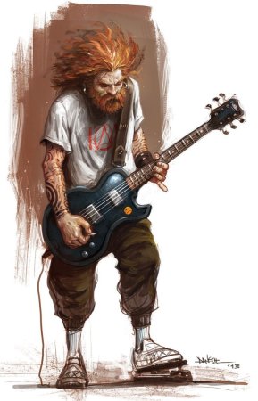 Рок гитарист