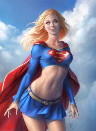 Супергёрл DC девушка