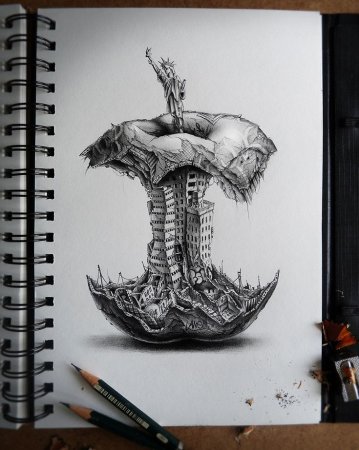 Необычные рисунки