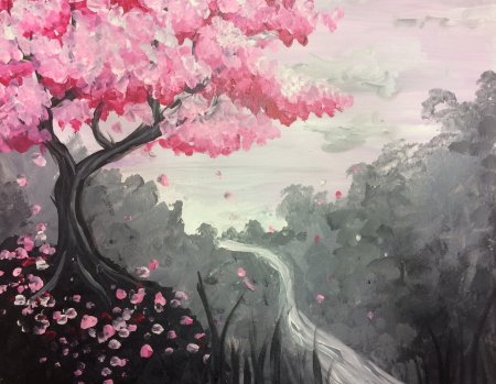 Дерево Сакуры Геншин