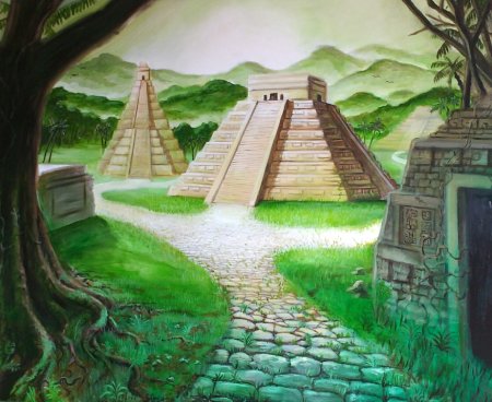 Затерянный город пирамиды Майя