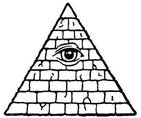 Иллюминаты пирамида Египет
