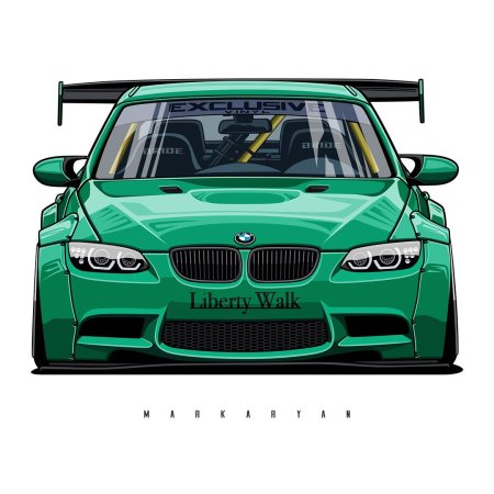 BMW e92 m3 vector
