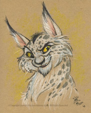 Мультяшные рыси