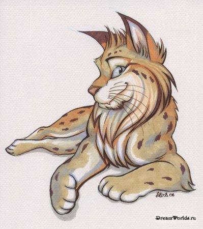 Рысь мультяшная
