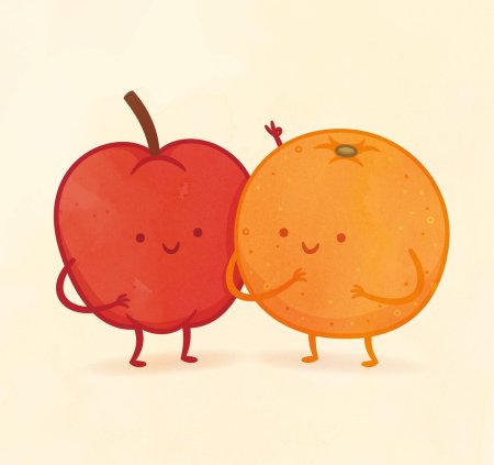 Милые фрукты