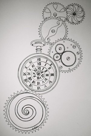 Эскиз шестерни