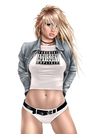 Асами Сато в Нижнем белье арт