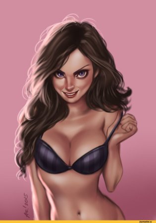 Нарисованная телка