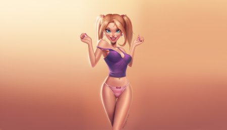 Девушка фэнтези в полный рост