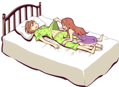 Милые позы для сна