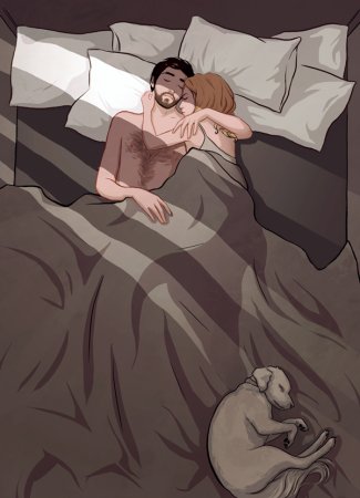 Сон парня арт