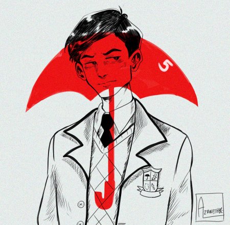 Пятый Академия Амбрелла арт