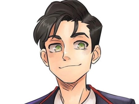 Эйдан Галаггер карандашом