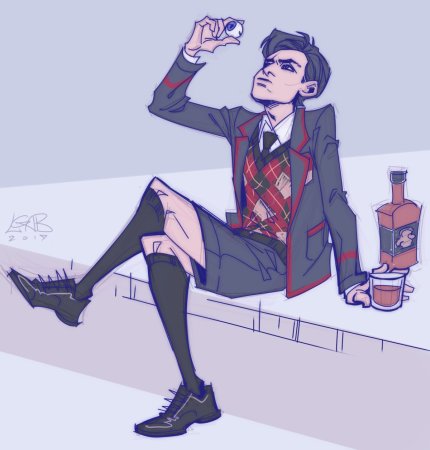 Пятый Академия Амбрелла аниме