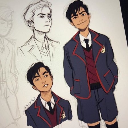 Пятый Академия Амбрелла арт