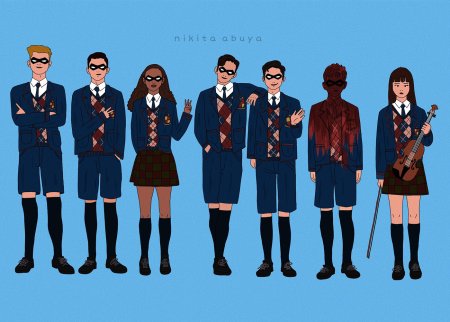 Академия Амбрелла Ваня и Элисон